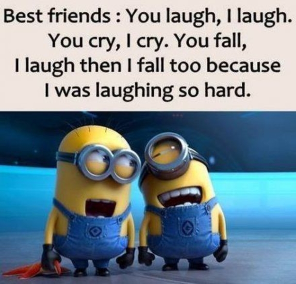 10 Minion Best Friend Quotes THat'll Make You Appreciate Your Friends - picture 6