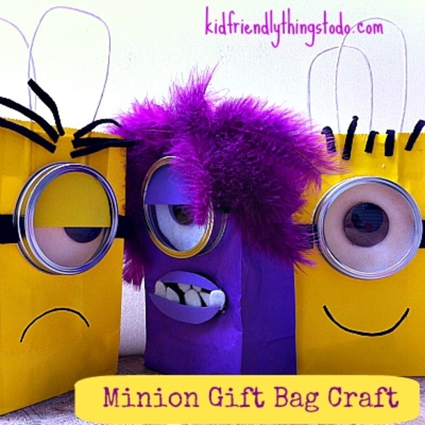 10 Minion Party Crafts, Ideas And Projects - picture 9