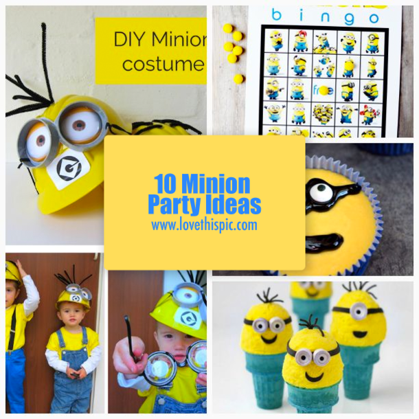 10 Minion Party Ideas