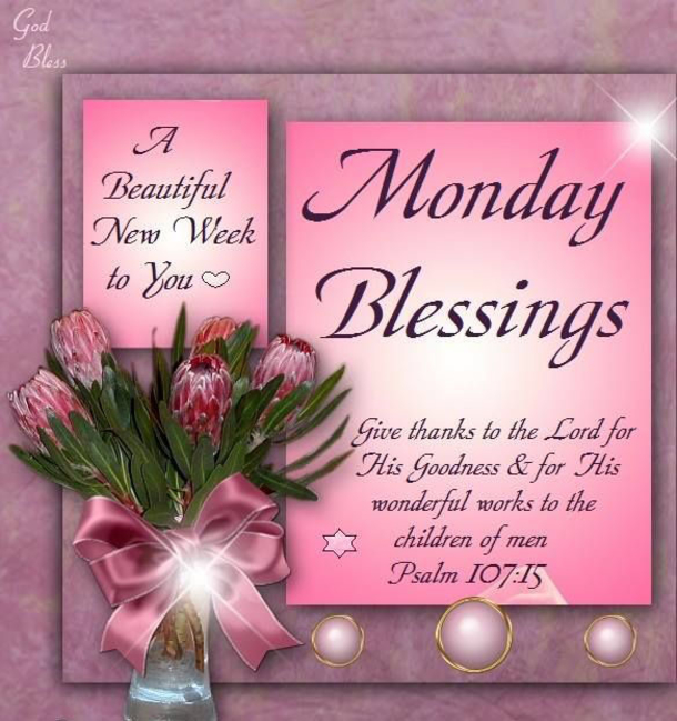 10 Monday Blessing Messages That Are Beautiful - picture 12