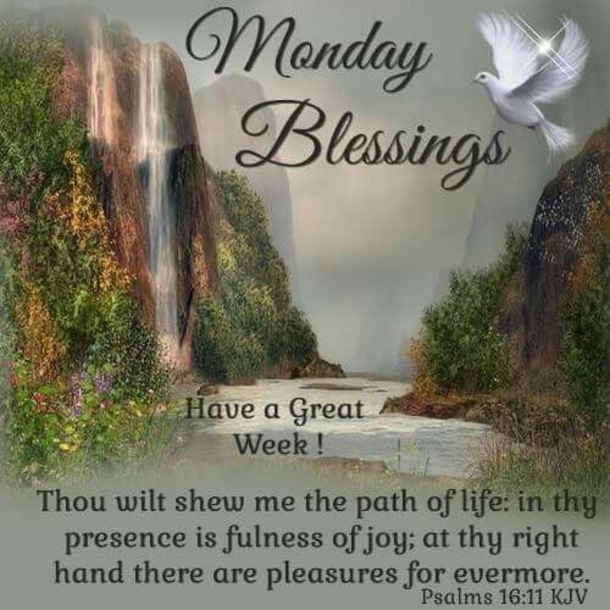10+ Monday Blessings For The New Week - picture 10