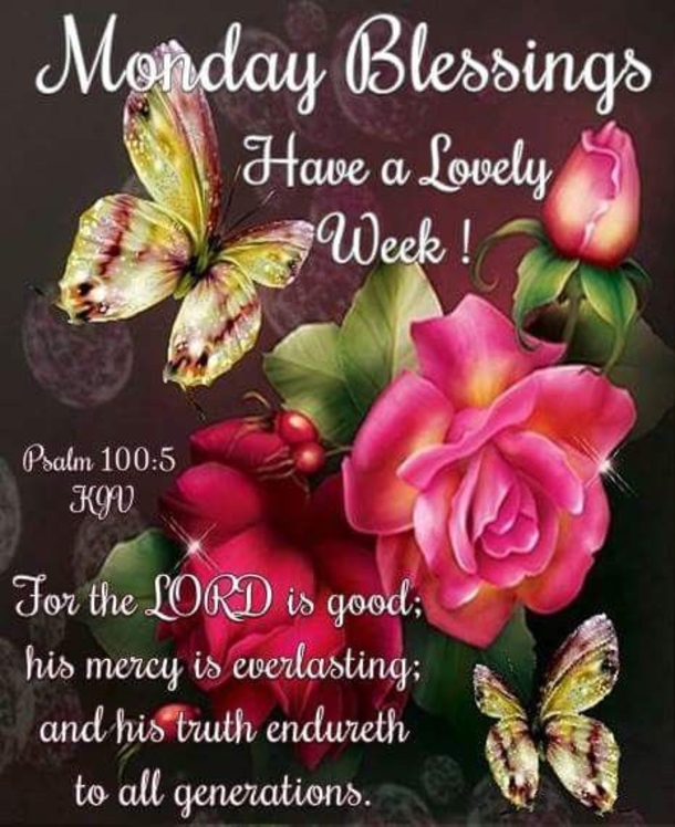 10+ Monday Blessings For The New Week - picture 4