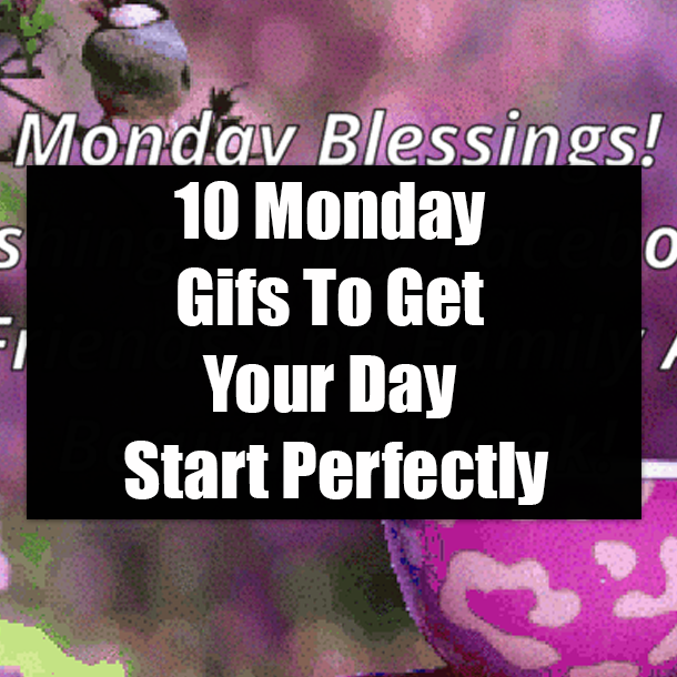 10 Monday Gifs To Get Your Day Start Perfectly