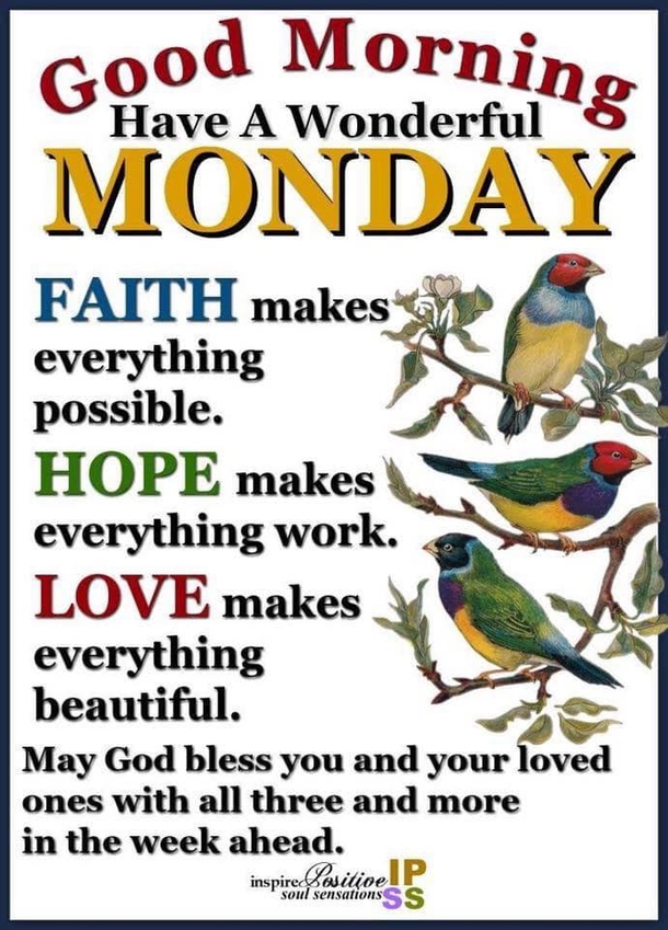 10 Monday Morning Quotes To Bring Blessings To This Good Morning - picture 6