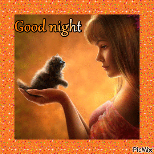 10+ New Beautiful Good Night Quotes / Gifs - picture 3