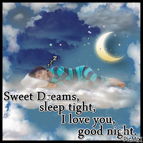10+ New Beautiful Good Night Quotes / Gifs - picture 5