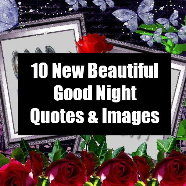 10 New Beautiful Good Night Quotes & Images