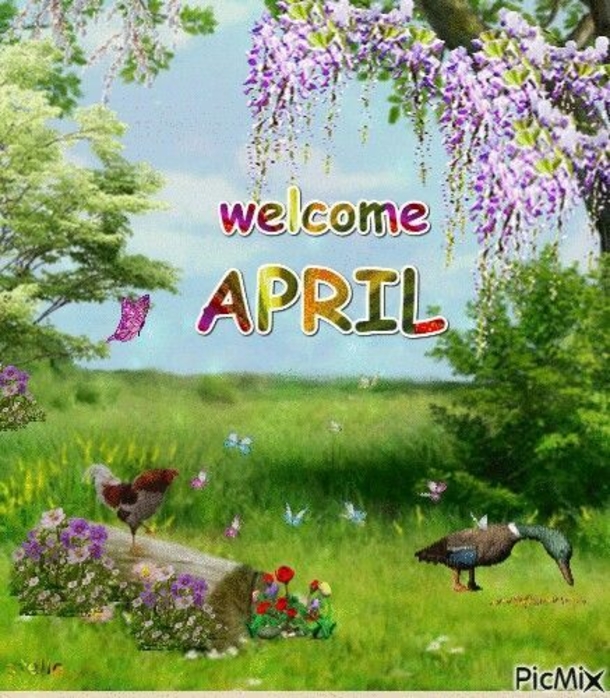 10 New Beautiful Hello April Quotes & Sayings - picture 11