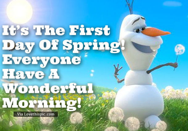 10 New Good Morning Happy First Day Of Spring Quotes - picture 10