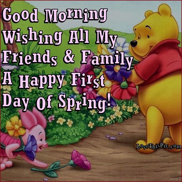 10 New Good Morning Happy First Day Of Spring Quotes - picture 3