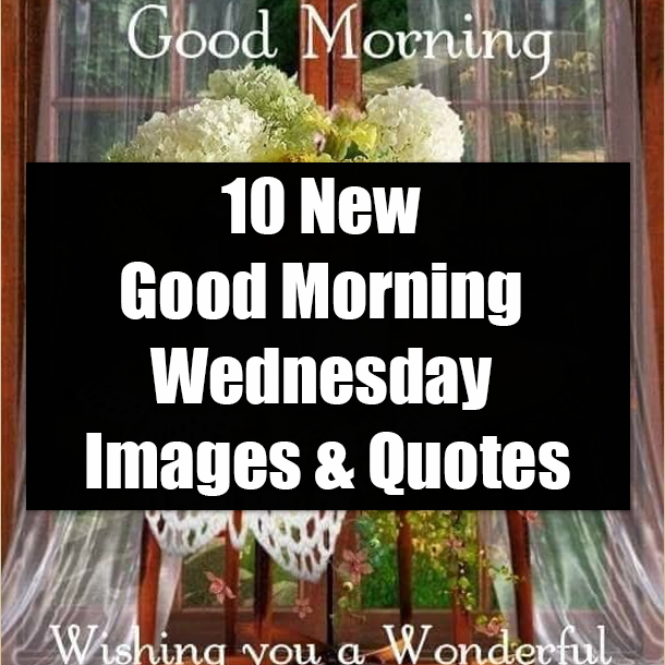 10 New Good Morning Wednesday Images & Quotes