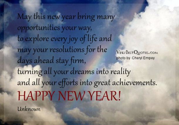 10 New Year Quotes, Sayings And Images - picture 9