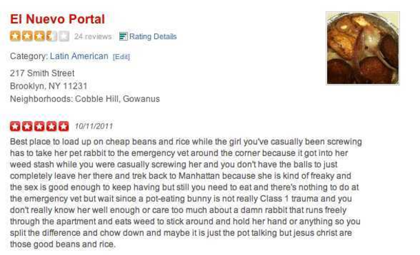 10 Of The Funniest Yelp Reviews Ever - picture 6