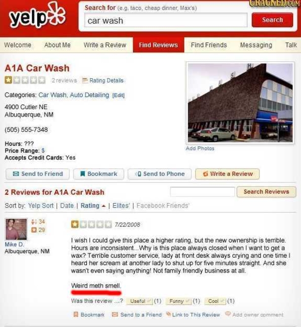 10 Of The Funniest Yelp Reviews Ever - picture 7