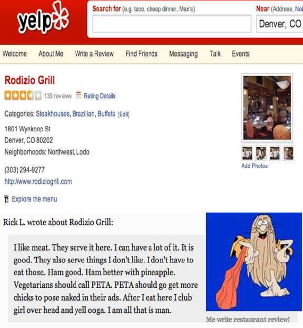 10 Of The Funniest Yelp Reviews Ever - picture 8