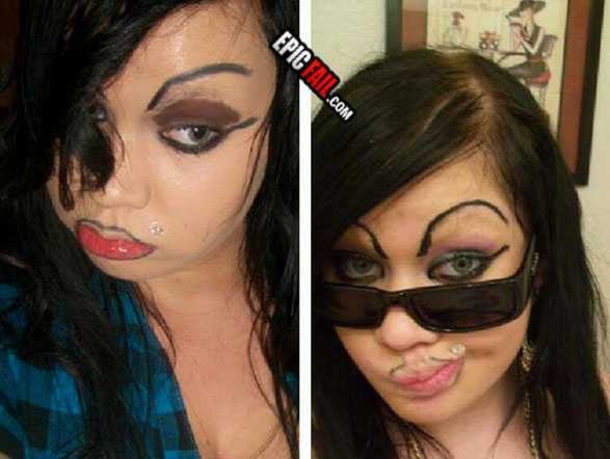 10 Of The Worst Makeup Fails Ever! You Will See These And Become Shocked! - picture 4
