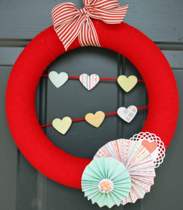 10 Oh So Sweet Valentine's Day Wreaths - picture 5