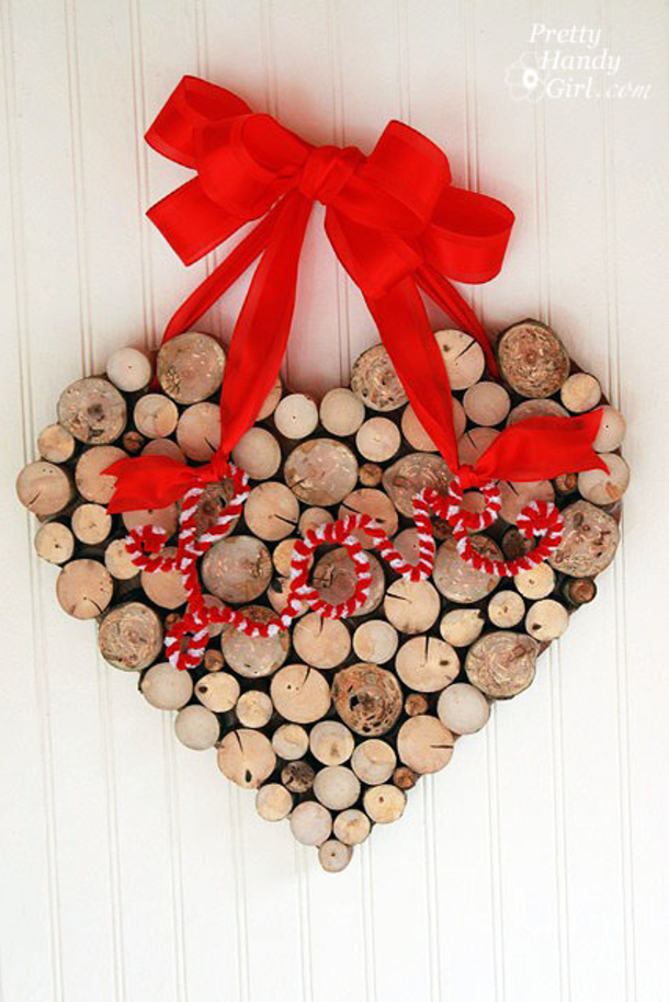 10 Oh So Sweet Valentine's Day Wreaths - picture 8