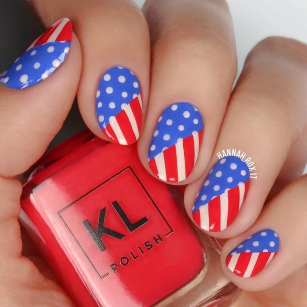 10 Patriotic 4th Of July Nails Ideas To Celebrate The Holiday Right - picture 3