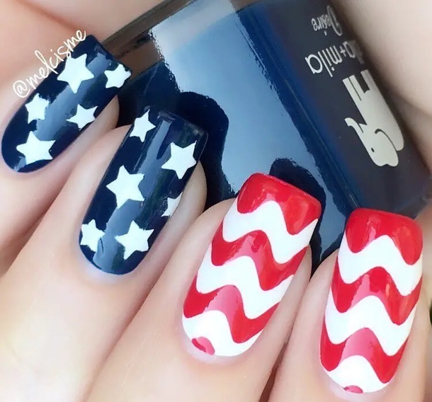 10 Patriotic 4th Of July Nails Ideas To Celebrate The Holiday Right - picture 6