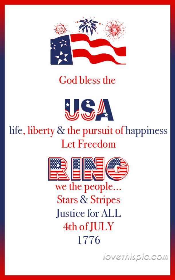 10 Patriotic 4th Of July Weekend Quotes And Sayings - picture 13