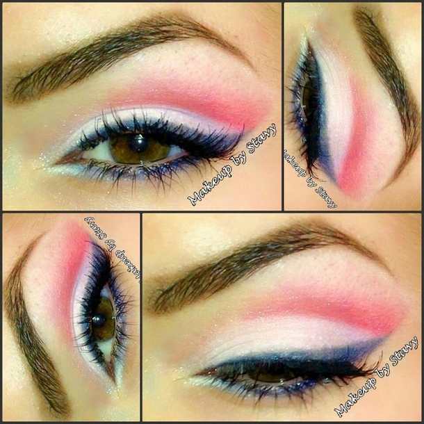 10 Patriotic Smokey Eye Makeup Tutorials - picture 10