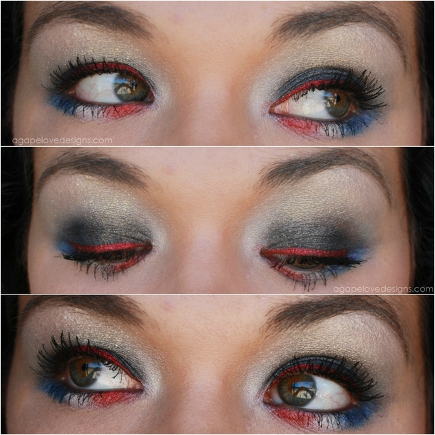 10 Patriotic Smokey Eye Makeup Tutorials - picture 9