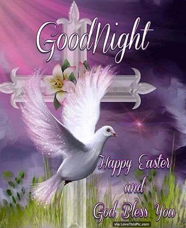 10 Peaceful Goodnight / Good Evening Wishes And Greetings For Easter 2023 - picture 2