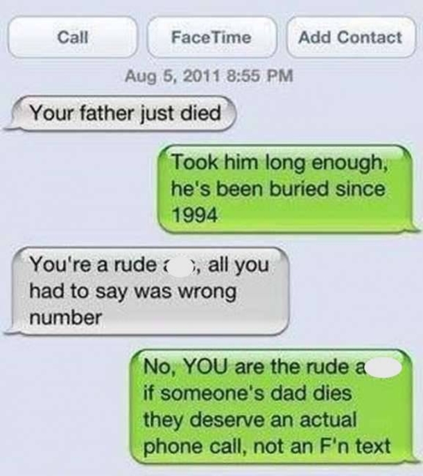 10 People Who Have Texted The Wrong Number And The Response! - picture 4