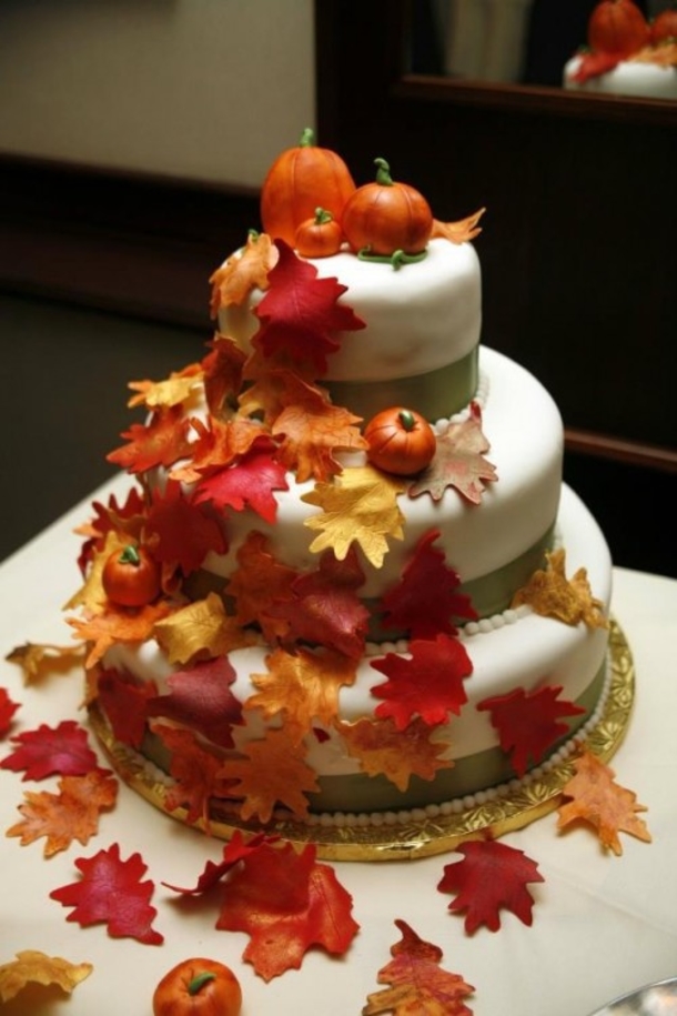 10 Perfect Wedding Cakes For The Fall - picture 11