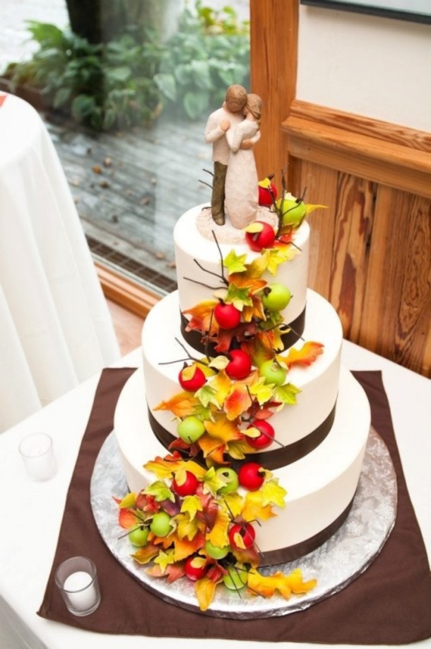 10 Perfect Wedding Cakes For The Fall - picture 2