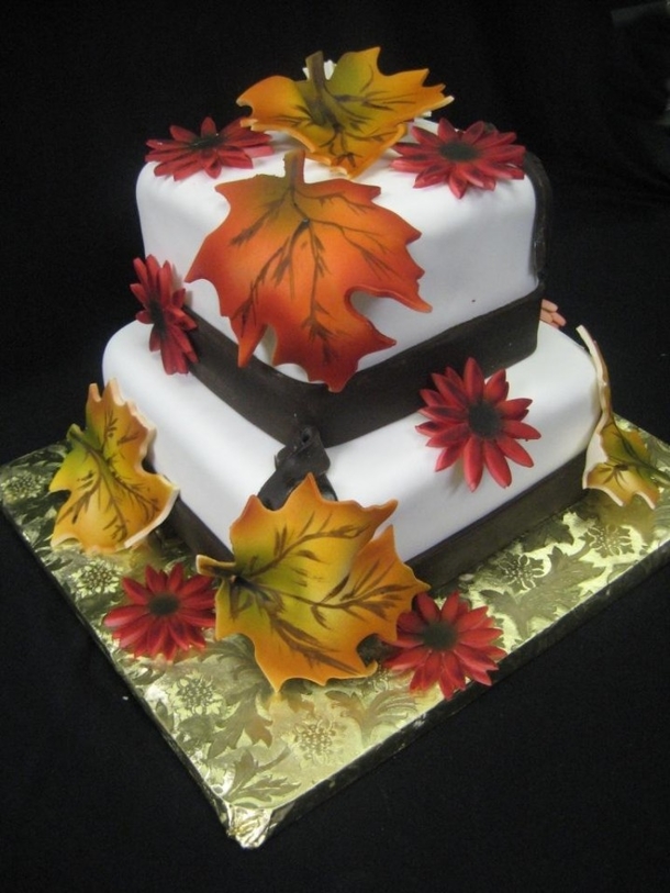 10 Perfect Wedding Cakes For The Fall - picture 8