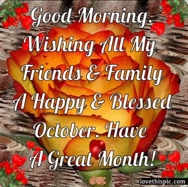 10 Popular Good Morning October Quotes Pictures In 2023 - picture 8