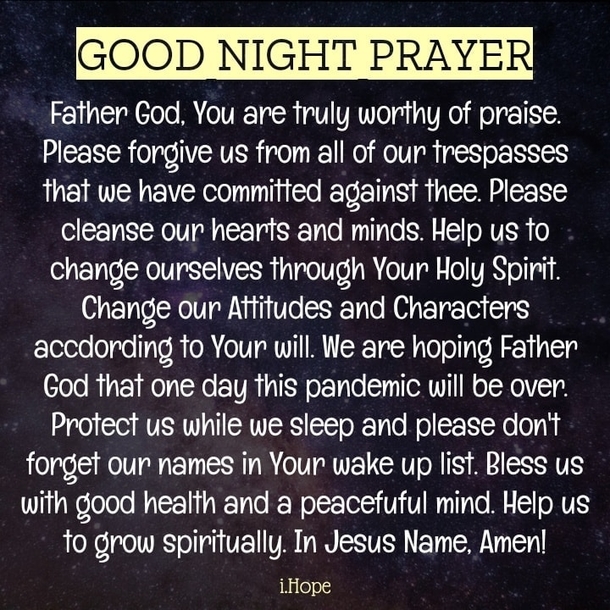 10 Precious Good Night Quotes, Sayings & Blessings - picture 2