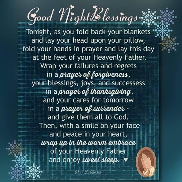 10 Precious Good Night Quotes, Sayings & Blessings - picture 6
