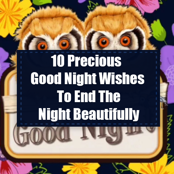 10 Precious Good Night Wishes To End The Night Beautifully