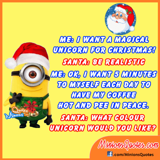 10 Quotes From The Minions To Get You Ready For Christmas - picture 7