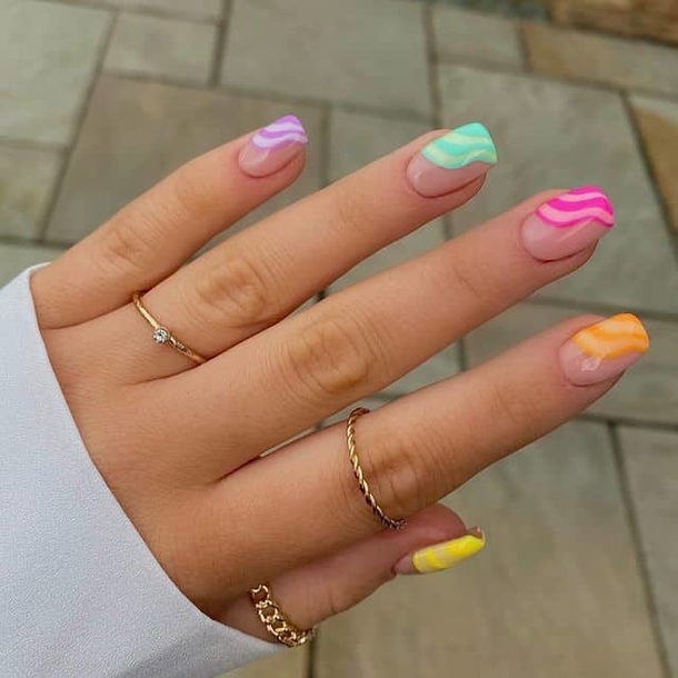 10 Rainbow Nails That Will Help Brighten Up Your Summer! - picture 11