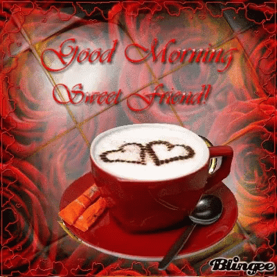 10 Really Beautiful Good Morning Coffee Gifs And Quotes - picture 10