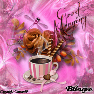 10 Really Beautiful Good Morning Coffee Gifs And Quotes - picture 11