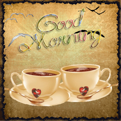 10 Really Beautiful Good Morning Coffee Gifs And Quotes - picture 2