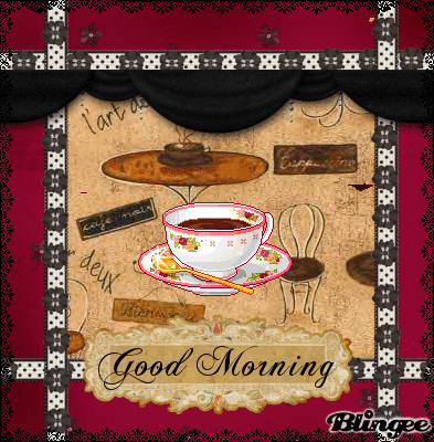 10 Really Beautiful Good Morning Coffee Gifs And Quotes - picture 3