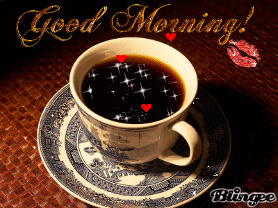 10 Really Beautiful Good Morning Coffee Gifs And Quotes - picture 5