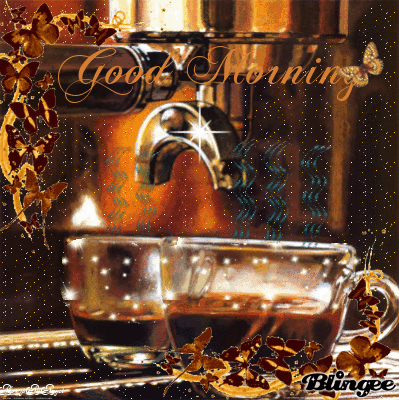 10 Really Beautiful Good Morning Coffee Gifs And Quotes - picture 6