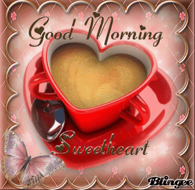 10 Really Beautiful Good Morning Coffee Gifs And Quotes - picture 7