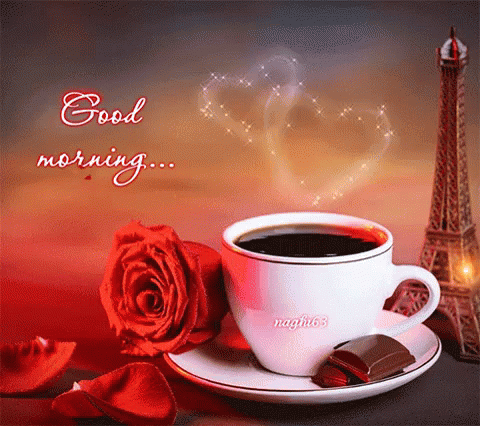 10 Really Beautiful Good Morning Coffee Gifs And Quotes - picture 8