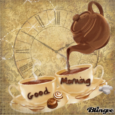 10 Really Beautiful Good Morning Coffee Gifs And Quotes - picture 9