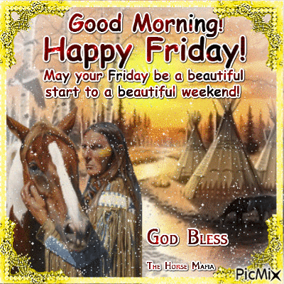 10 Refreshing Animated Good Morning Weekend & Friday Blessings - picture 4