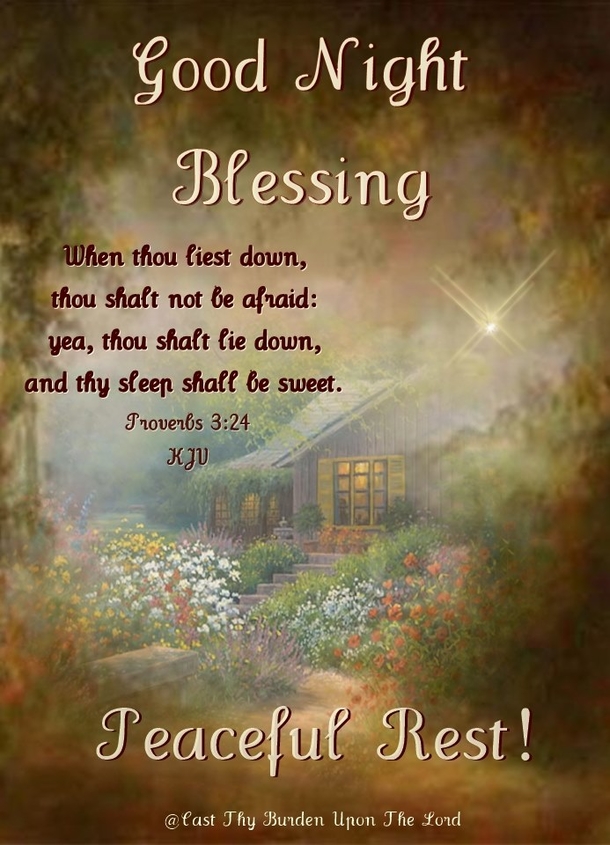 10+ Restful And Peaceful Good Night Blessings For You - picture 2