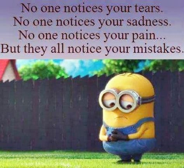 10 Sad Minion Quotes About Life - picture 7